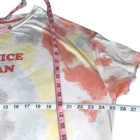 Be A Nice Human Tie-Dye Lounge Dress L-XL Secret Treasures 95% Recycled Polyeste - Picture 8 of 8